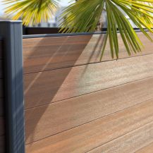 Composite Fencing | Teak Pack of 3 Boards 