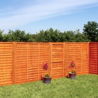 Waney Lap Fence Panels