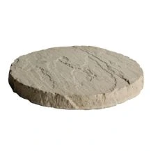 Round Concrete Stepping Stones | Weathered York