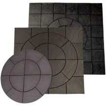 Grey Circle Paving Kit