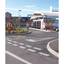 Half Battered Radius Kerbs