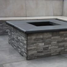 Limestone Bullnosed Coping