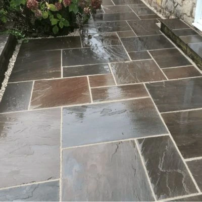 Sandstone Paving | Autumn Brown Patio Pack