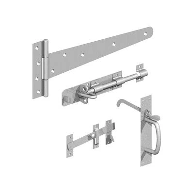 Gate Latch Kit - Silver
