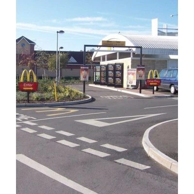 Half Battered Radius Kerbs