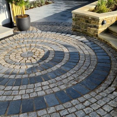 Limestone Tumbled Setts | 200mm x 100mm